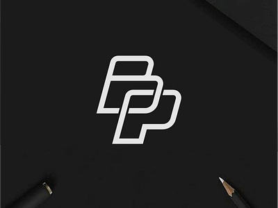 BP monogram logo branding design icon illustration lettering logo logo design logodesign logofolio logomark monogram typography