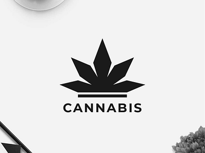 Cannabis logo design brand identity clothing line icon illustration initials lettering logo logo design logofolio logotype monogram symbol typography