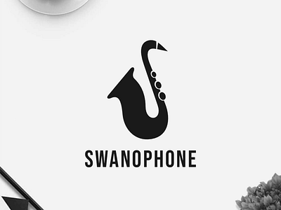 SWANOPHONE logo design