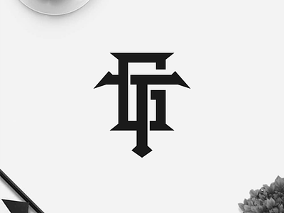 GT monogram logo clothing line design icon illustration lettering logo logo design logotype monogram symbol typography