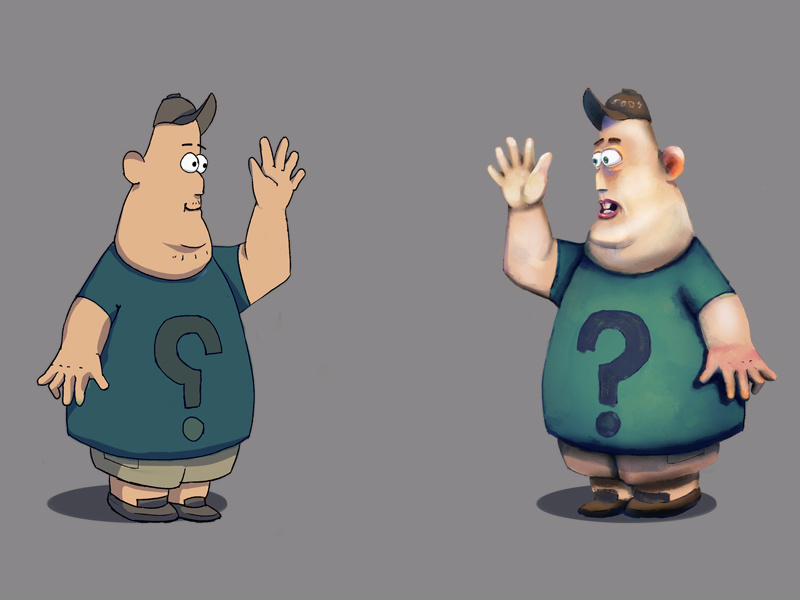 Fan Art Character Soos By Cvetan Kamburov Dribbble Fan Art Character Soos