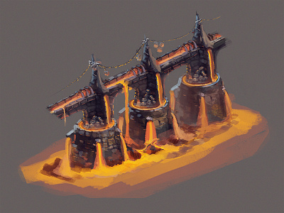 Concept Art for Isometric Game