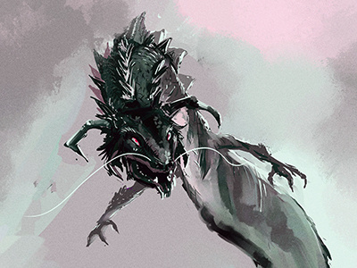 Dragon Concept concept dragon drawing illustration