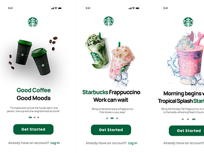 Starbucks App Redesign