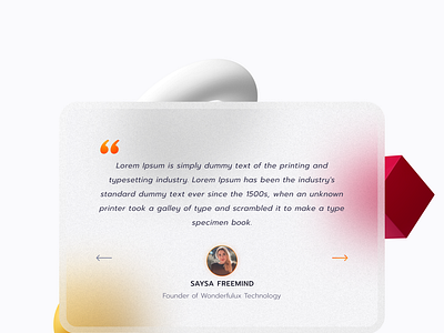 Light Theme testimonial