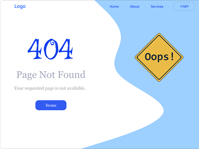 404 page 404 design error figma ui