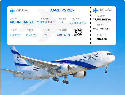 Boarding Pass 024 boarding pass dailyui design figma ui