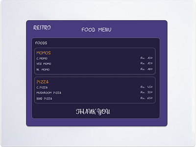 Food Menu Design 043 dailyui design figma food menu ui