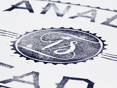 Analog Print analog crest haymaker logo print type typography vector vintage