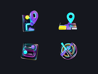 3D icons for Eden Data