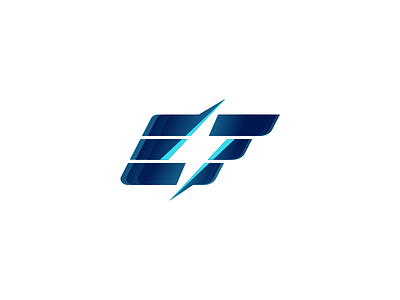 EF Fitness Logo branding ef letter electric energy fitness icon letters logo vector