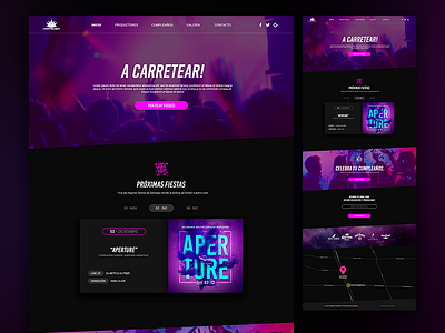 Carpediem Homepage Concept