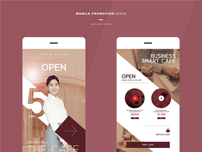 cofe open store web app design ui