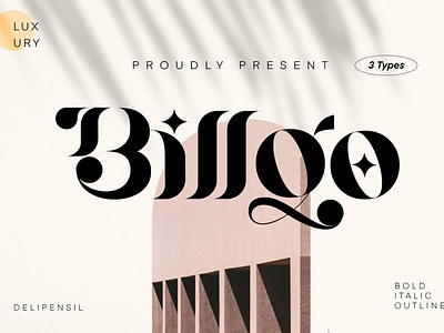 Billqo - Modern Serif Typeface
