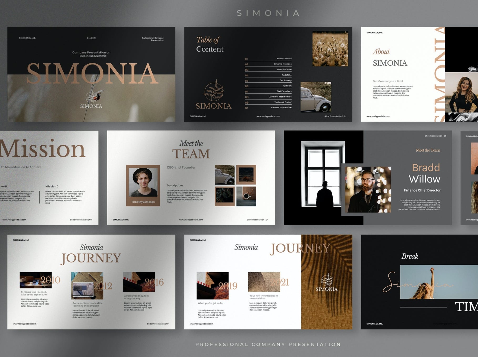 Simonia Powerpoint/ Keynote/ Google Slides Presentation app branding design editorial google slides illustration keynote logo magazine photography powerpoint presentation template ui vector