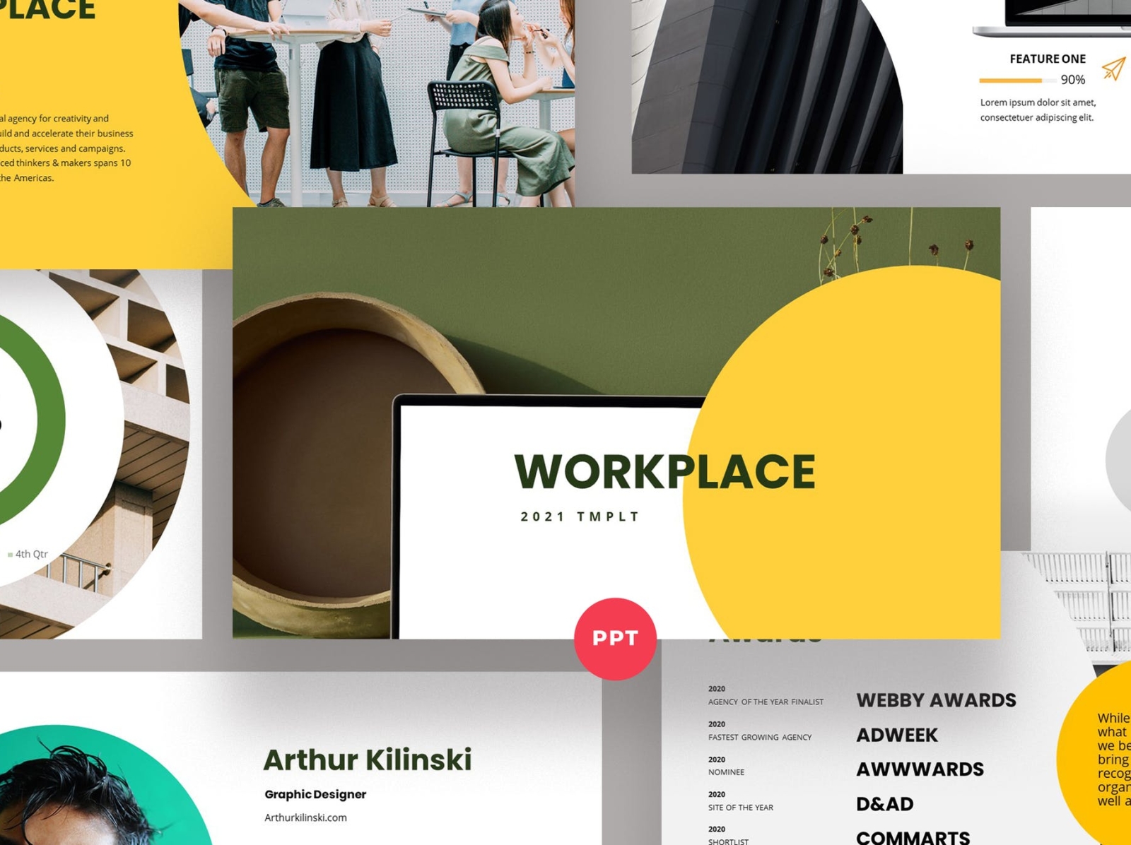 WorkPlace Presentation Template