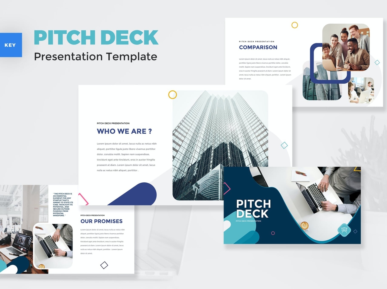 Pitch Template by Presentation Templates on Dribbble