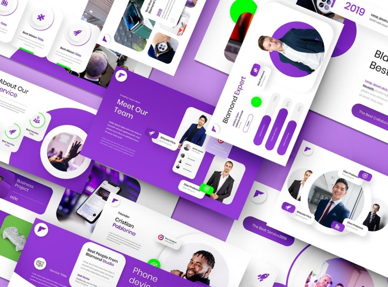 Blemond Presentation Template