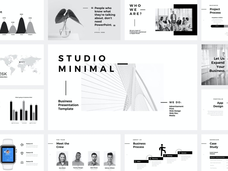 Studio - Minimal Presentation Template