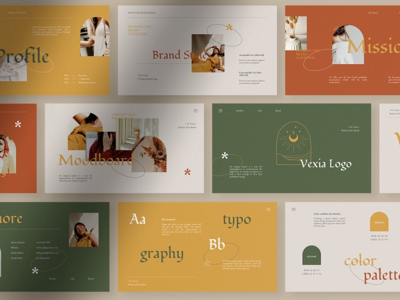 Vexia - Brand Powerpoint Template