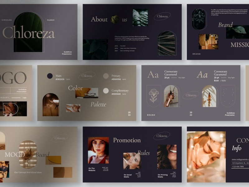 Chloreze - Minimalist Powerpoint Template