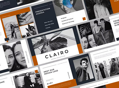 Clairo - Business PowerPoint Template app branding business design editorial illustration logo magazine multipurpose photography powerpoint presentation template ui vector