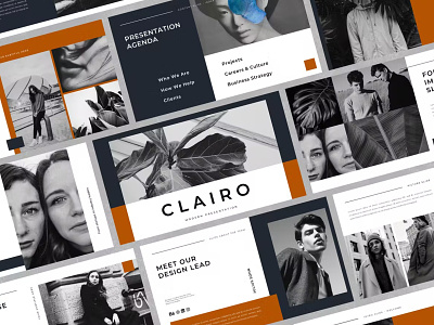 Clairo - Business PowerPoint Template app branding creative design editorial illustration keynote multipurpose powerpoint presentation template
