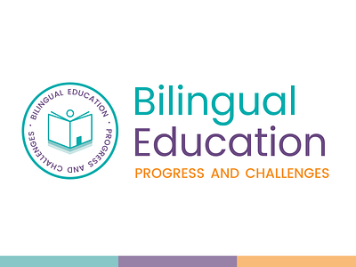 Bilingual Education 2d bilingual books branding clean color design education english logo
