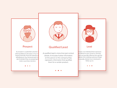 Qualified Lead 2d app avatar business design flat icon illustrator lead ui ux vector