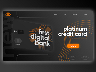 first digital bank branding design graphic design illustration ui ux