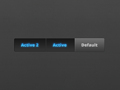 Dark Theme GUI Buttons