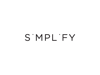 S ˚ M P L ˚ F Y clean design me minimal minimalist modern playoff shopify simple simplify taught