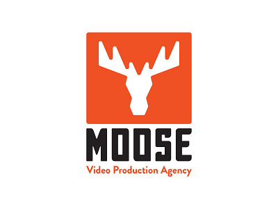 Moose Final animal construction deer elk geometric head logo logos minimalistic moose silhouette