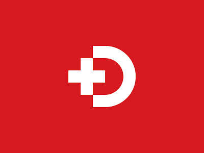 D+ cross d doctor geometric greek health letter letters logo logos medical medicine