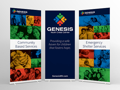 Genesis Youth Crisis Center Display Banners