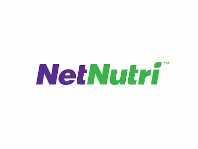 NetNutri green health leaf net nutri nutrition online retail store supplements vitamins wordmark