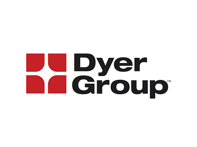 Dyer Group classic corporate dyer geometric group insurance light lighthouse logo logos minimal minimalist modern red sun