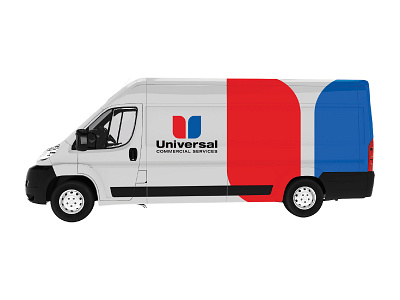 Universal Commercial Services Vehicle Mockup