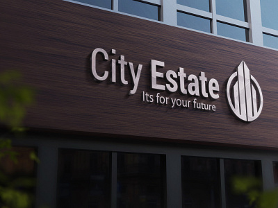 CITY ESTATE LOGO branding design graphic design illustrator logo design ui