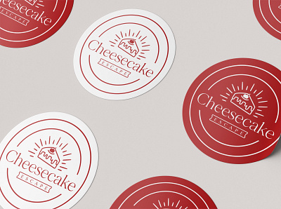 Cheesecake Escape 3d branding graphic design logo ui