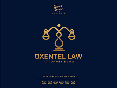 OXENTEL LAW Logo Design