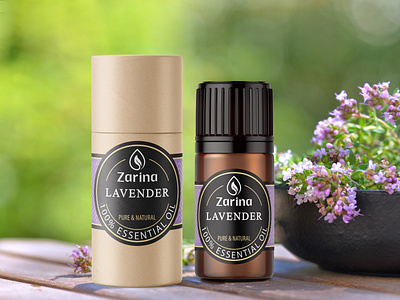 Essential Oils Branding - Logo and Packaging