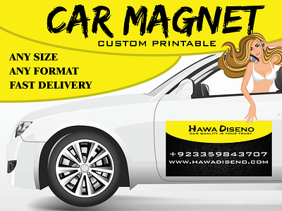 Design Car, Van, Truck Magnets For Your Vehicle