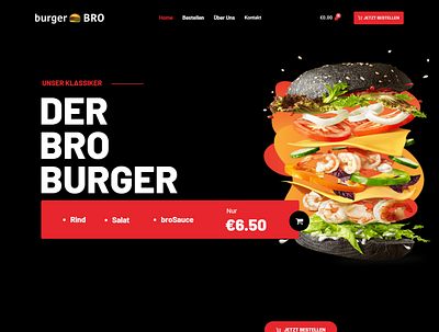 Restaurant website for German client branding design ecommerce r website design wordpress website
