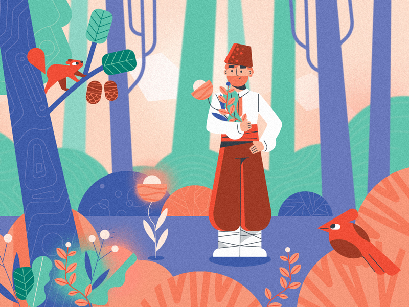 Herbalist 🌿 by Lucid Eve for FourPlus Studio on Dribbble