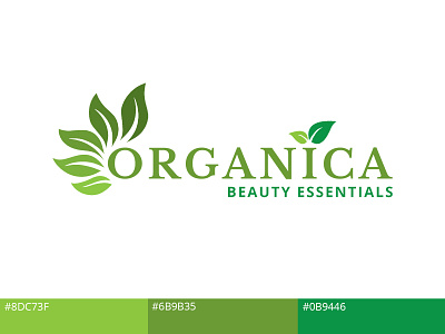 ORGANICA BEAUTY ESSENTIALS LOGO DESIGN