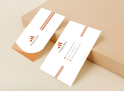 Business card Design branding bu business card design graphic design moc vector