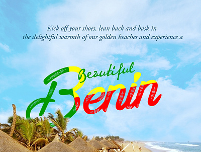 Beautiful Benin branding design graphic design typography