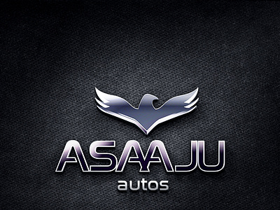 Asaaju Autos - Brand Logo branding design graphic design illustration logo typography vector
