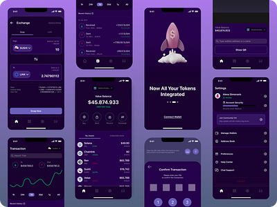 Integrated Crypto Wallet - Mobile Apps